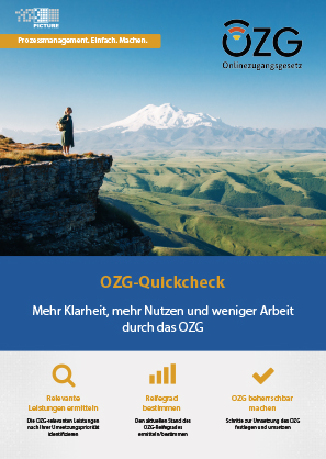 Vorschaubild Flyer OZG Quickcheck