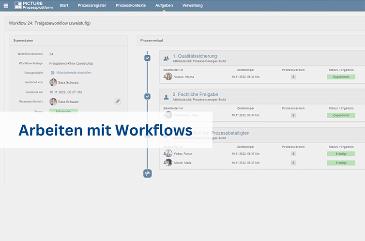 Screencast-workflows Screencast "Arbeiten mit Workflows"