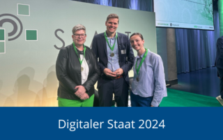 Dr. Lars Algermissen mit Co-Referentinnen Kerstin Moschüring und Lena Sargalski