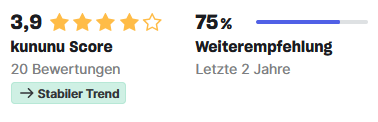 Weiterempfehlung auf Kununu