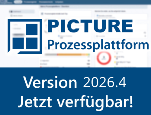 PICTURE-Prozessplattform 2026.4: Prozesssteckbriefe jetzt tabellarisch bearbeiten